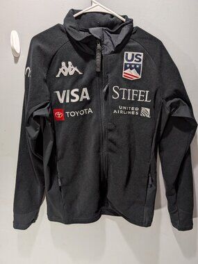Team Issued Kappa US Ski Team Torino Fleece Jacket L